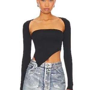 Superdown Dax Shrug Top